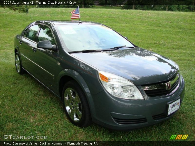Techno Gray Metallic / Gray 2007 Saturn Aura XE