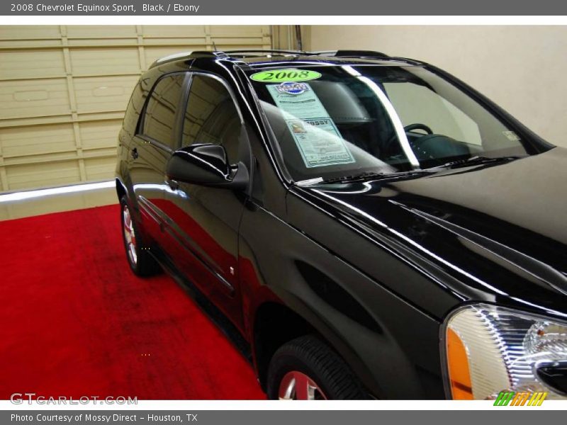 Black / Ebony 2008 Chevrolet Equinox Sport