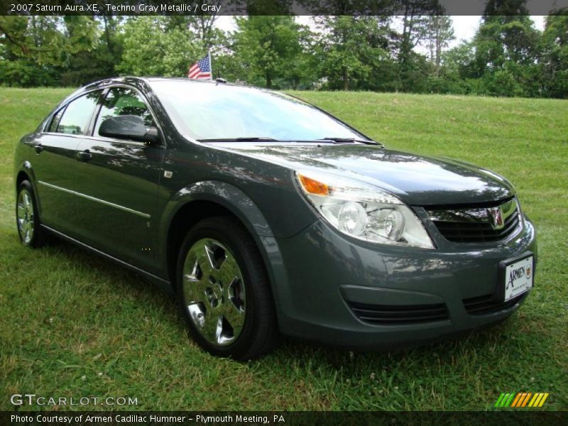 Techno Gray Metallic / Gray 2007 Saturn Aura XE