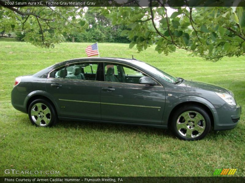 Techno Gray Metallic / Gray 2007 Saturn Aura XE