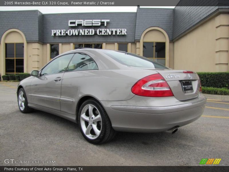 Pewter Metallic / Charcoal 2005 Mercedes-Benz CLK 320 Coupe