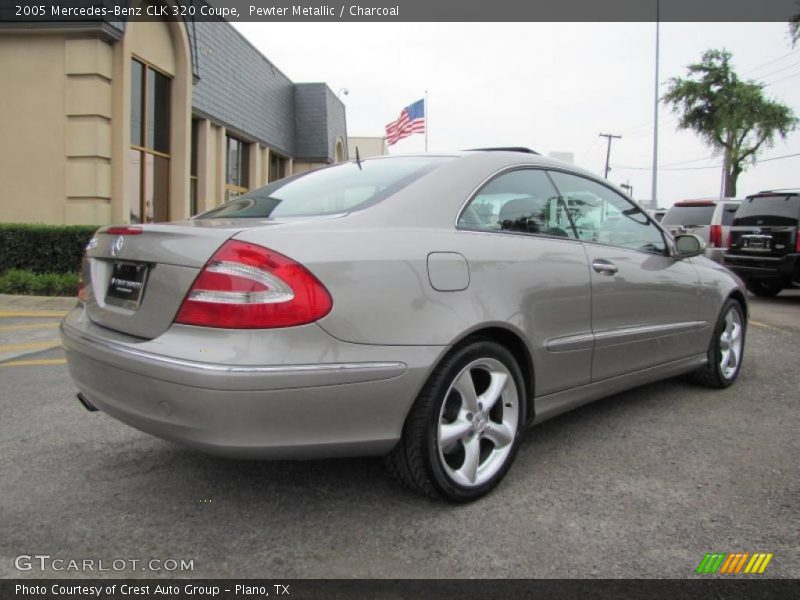 Pewter Metallic / Charcoal 2005 Mercedes-Benz CLK 320 Coupe