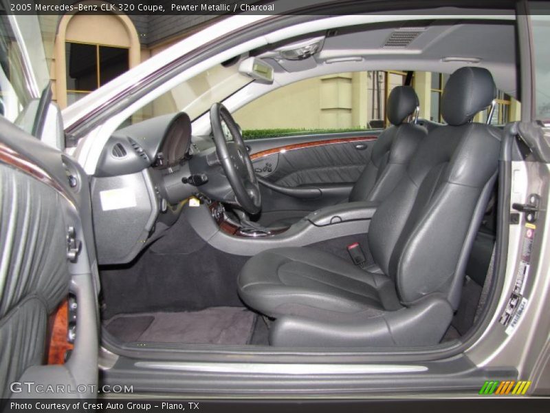 Pewter Metallic / Charcoal 2005 Mercedes-Benz CLK 320 Coupe