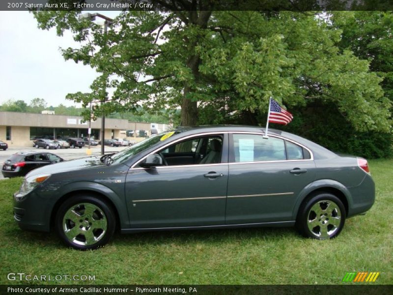 Techno Gray Metallic / Gray 2007 Saturn Aura XE