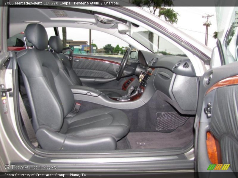 Pewter Metallic / Charcoal 2005 Mercedes-Benz CLK 320 Coupe