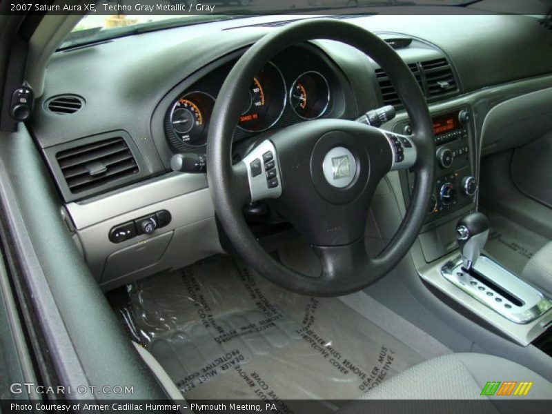 Techno Gray Metallic / Gray 2007 Saturn Aura XE