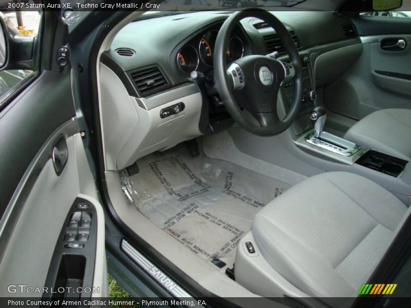 Techno Gray Metallic / Gray 2007 Saturn Aura XE