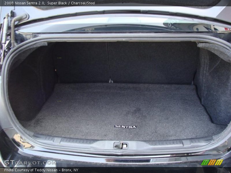 Super Black / Charcoal/Steel 2008 Nissan Sentra 2.0