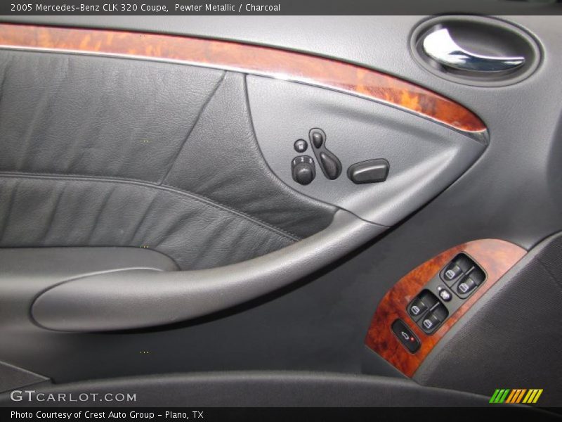 Pewter Metallic / Charcoal 2005 Mercedes-Benz CLK 320 Coupe