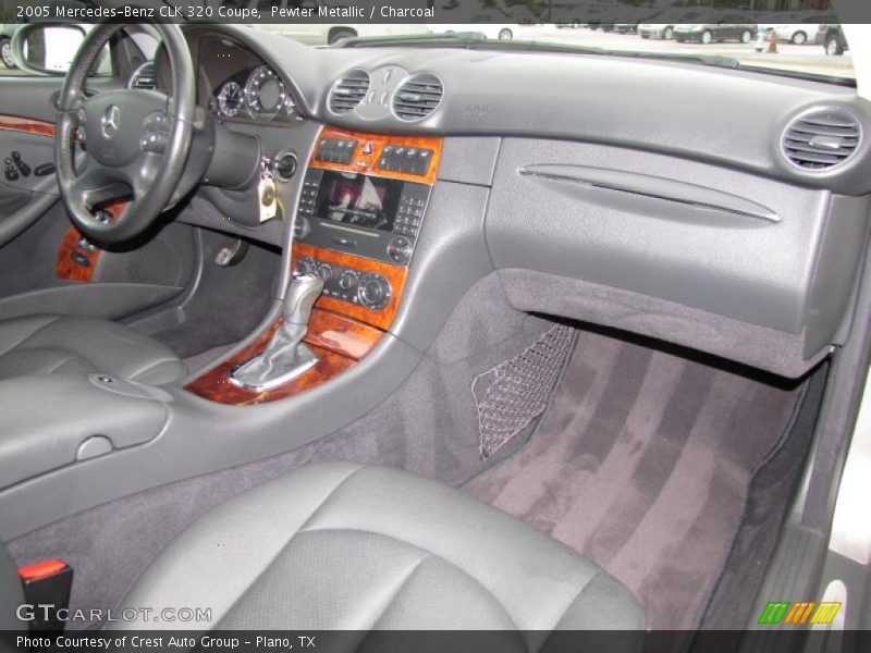 Pewter Metallic / Charcoal 2005 Mercedes-Benz CLK 320 Coupe
