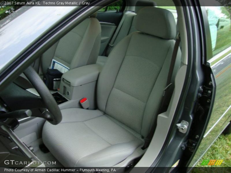 Techno Gray Metallic / Gray 2007 Saturn Aura XE