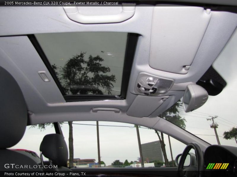 Pewter Metallic / Charcoal 2005 Mercedes-Benz CLK 320 Coupe
