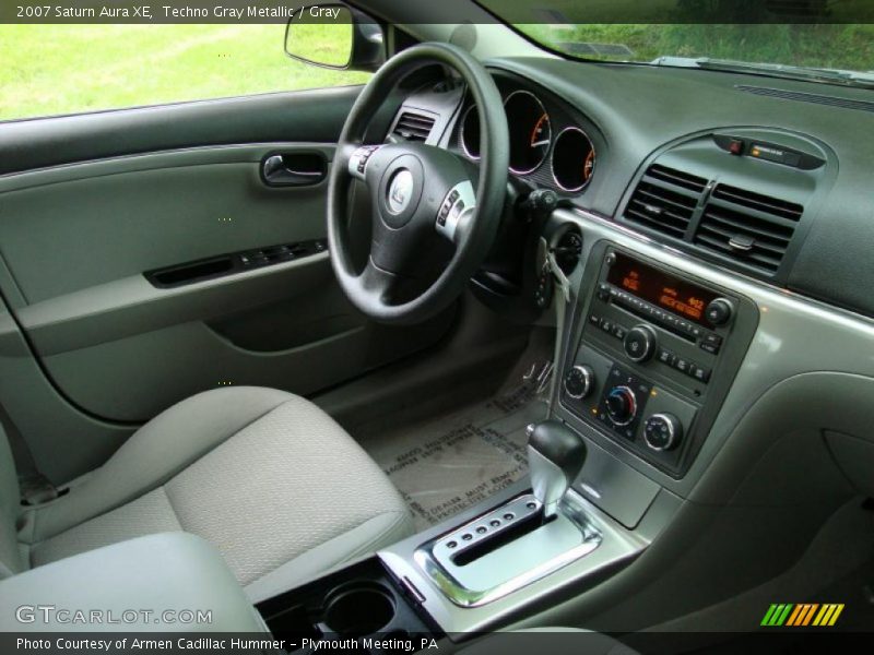 Techno Gray Metallic / Gray 2007 Saturn Aura XE