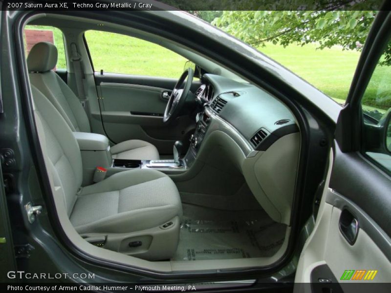 Techno Gray Metallic / Gray 2007 Saturn Aura XE