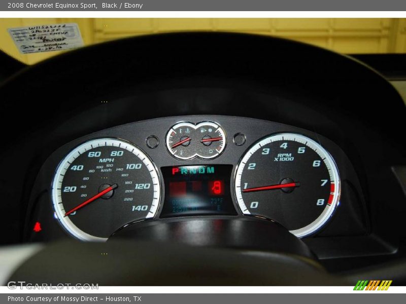 Black / Ebony 2008 Chevrolet Equinox Sport