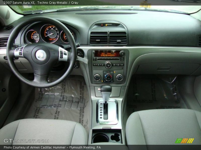 Techno Gray Metallic / Gray 2007 Saturn Aura XE