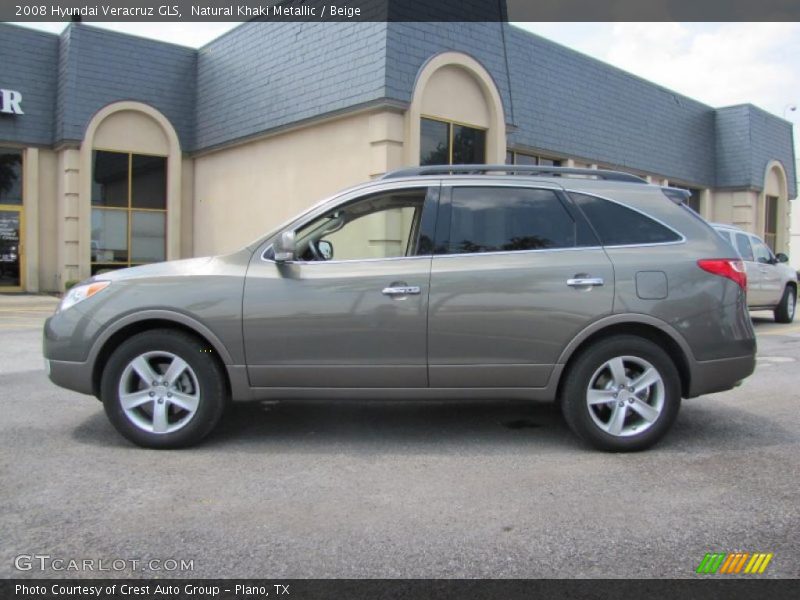 Natural Khaki Metallic / Beige 2008 Hyundai Veracruz GLS