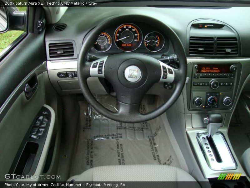Techno Gray Metallic / Gray 2007 Saturn Aura XE
