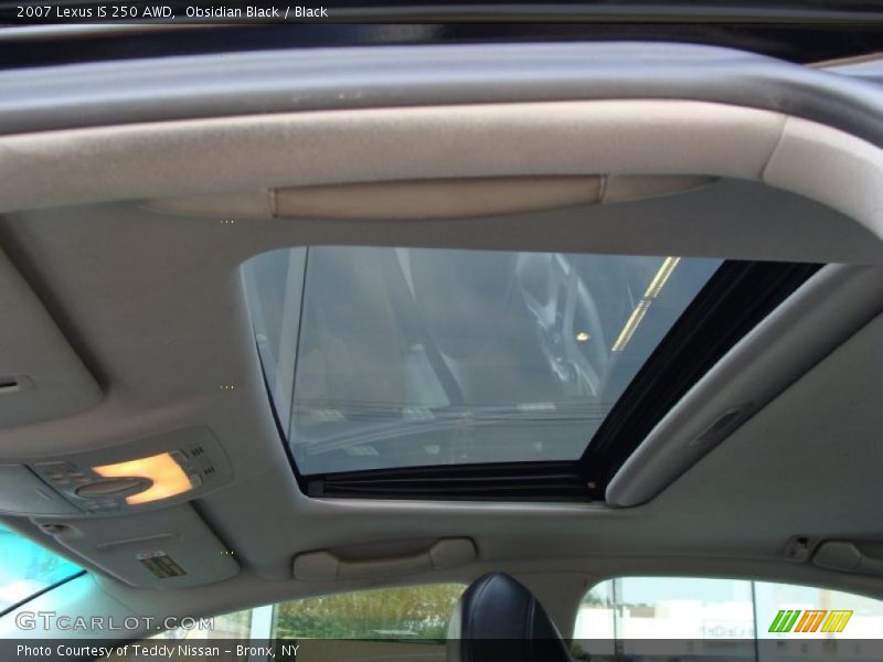 Obsidian Black / Black 2007 Lexus IS 250 AWD