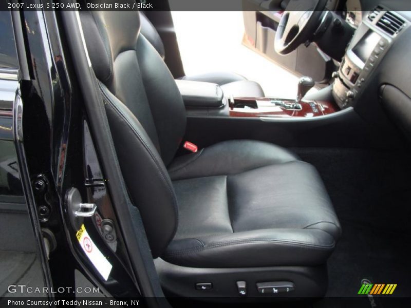 Obsidian Black / Black 2007 Lexus IS 250 AWD