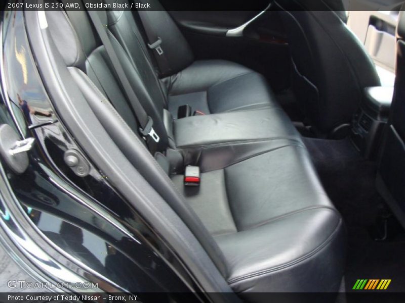 Obsidian Black / Black 2007 Lexus IS 250 AWD