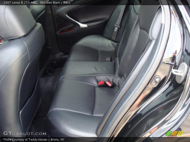 Obsidian Black / Black 2007 Lexus IS 250 AWD