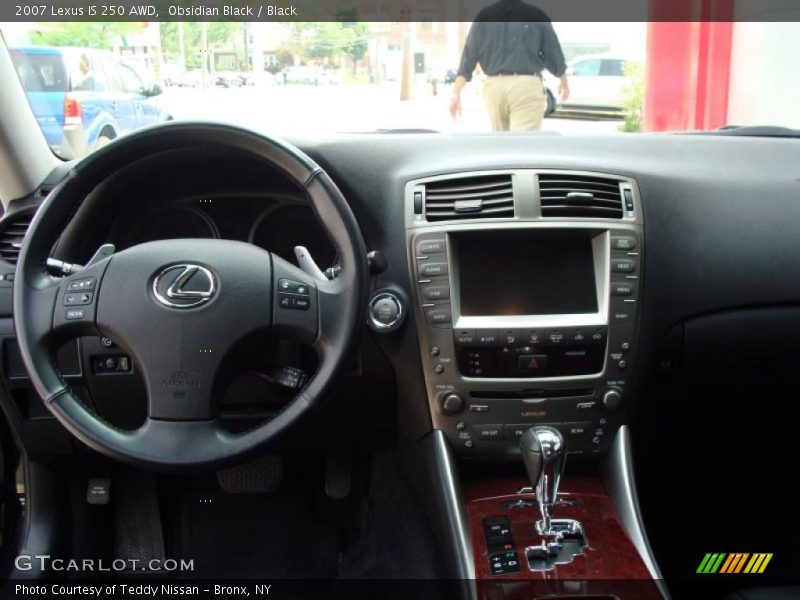 Obsidian Black / Black 2007 Lexus IS 250 AWD