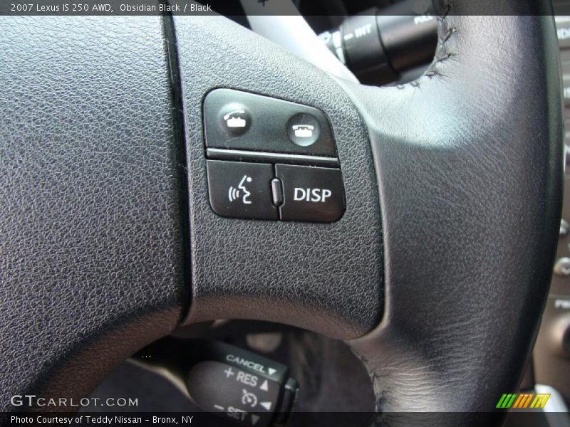 Obsidian Black / Black 2007 Lexus IS 250 AWD