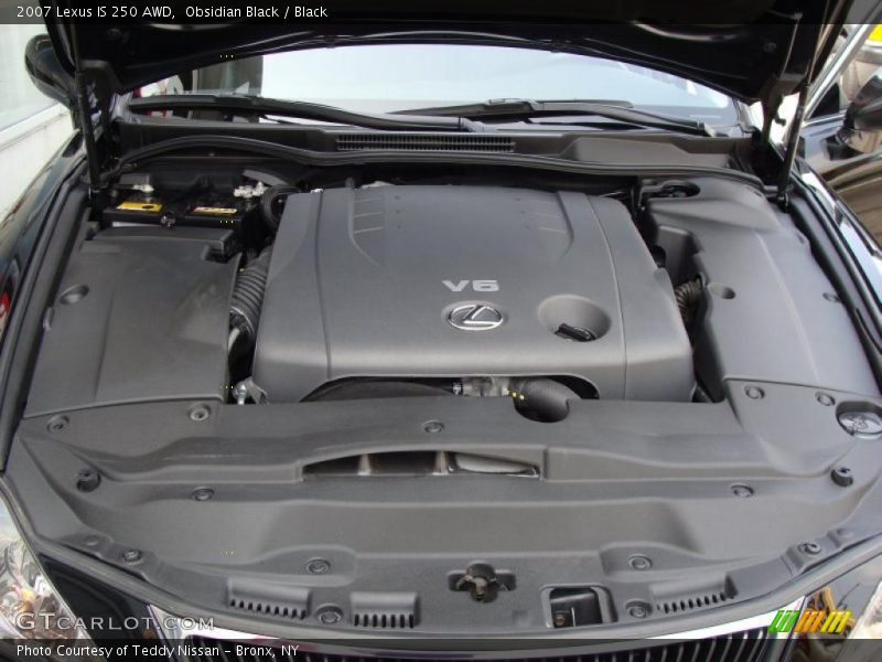 Obsidian Black / Black 2007 Lexus IS 250 AWD