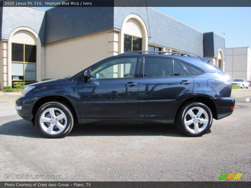 Neptune Blue Mica / Ivory 2005 Lexus RX 330
