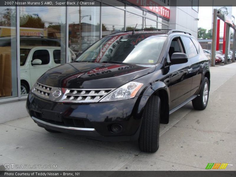 Super Black / Charcoal 2007 Nissan Murano S AWD