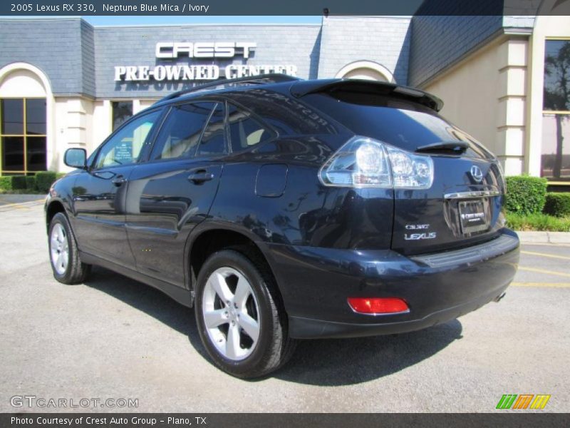 Neptune Blue Mica / Ivory 2005 Lexus RX 330