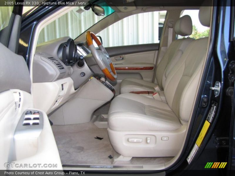 Neptune Blue Mica / Ivory 2005 Lexus RX 330