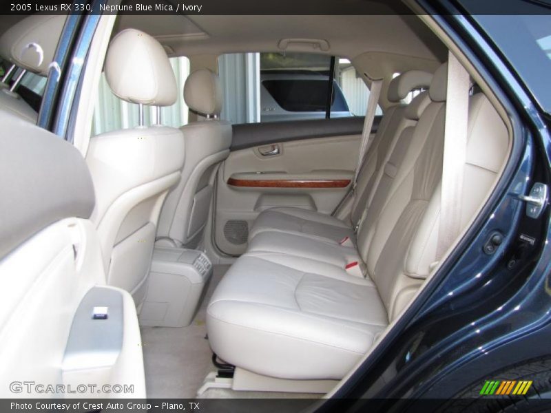 Neptune Blue Mica / Ivory 2005 Lexus RX 330