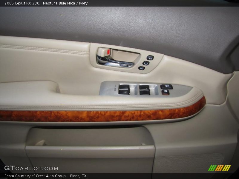 Neptune Blue Mica / Ivory 2005 Lexus RX 330