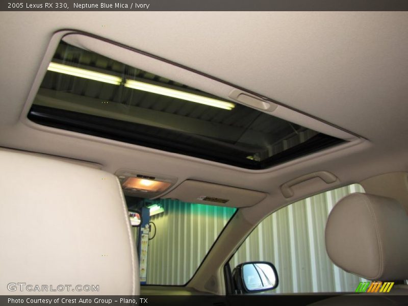 Neptune Blue Mica / Ivory 2005 Lexus RX 330