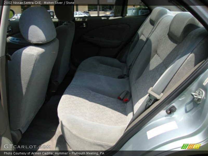 Molten Silver / Stone 2002 Nissan Sentra GXE