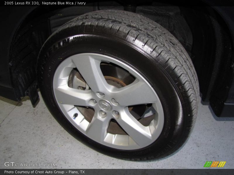 Neptune Blue Mica / Ivory 2005 Lexus RX 330