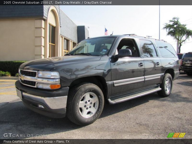 Dark Gray Metallic / Gray/Dark Charcoal 2005 Chevrolet Suburban 1500 LT