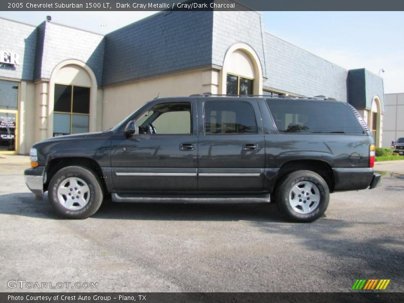 Dark Gray Metallic / Gray/Dark Charcoal 2005 Chevrolet Suburban 1500 LT