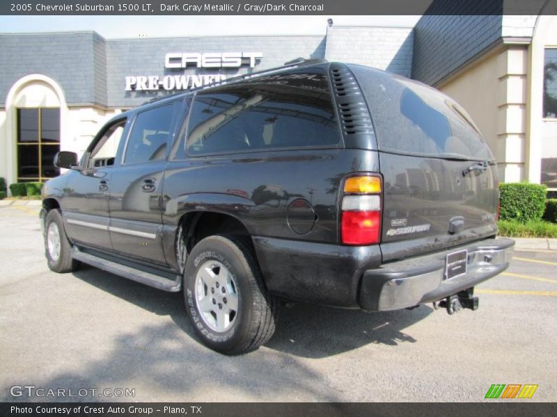 Dark Gray Metallic / Gray/Dark Charcoal 2005 Chevrolet Suburban 1500 LT