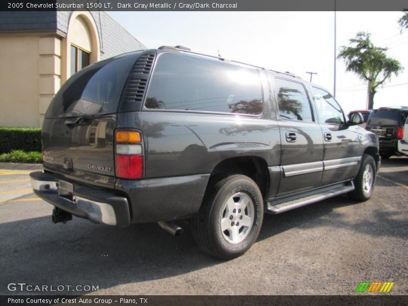 Dark Gray Metallic / Gray/Dark Charcoal 2005 Chevrolet Suburban 1500 LT
