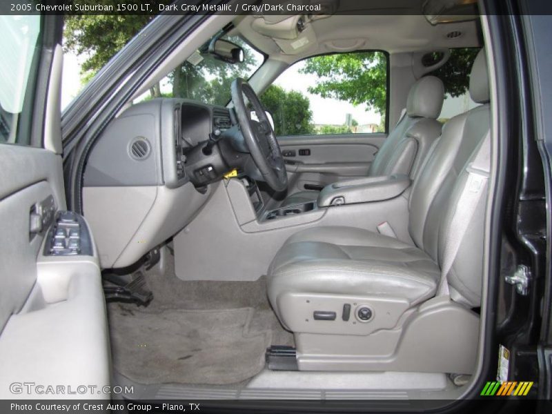 Dark Gray Metallic / Gray/Dark Charcoal 2005 Chevrolet Suburban 1500 LT