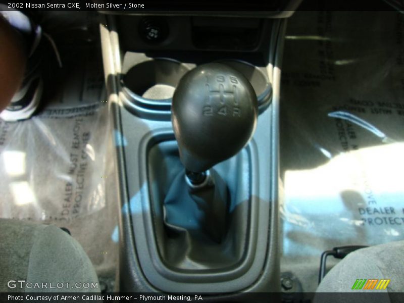Molten Silver / Stone 2002 Nissan Sentra GXE