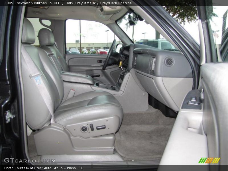 Dark Gray Metallic / Gray/Dark Charcoal 2005 Chevrolet Suburban 1500 LT