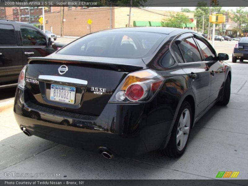 Super Black / Charcoal 2008 Nissan Altima 3.5 SE