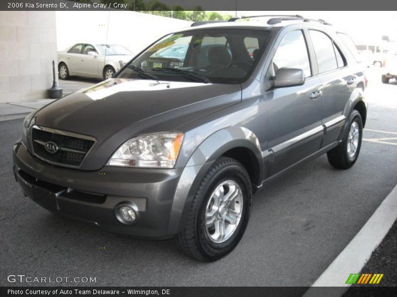 Alpine Gray / Gray 2006 Kia Sorento EX