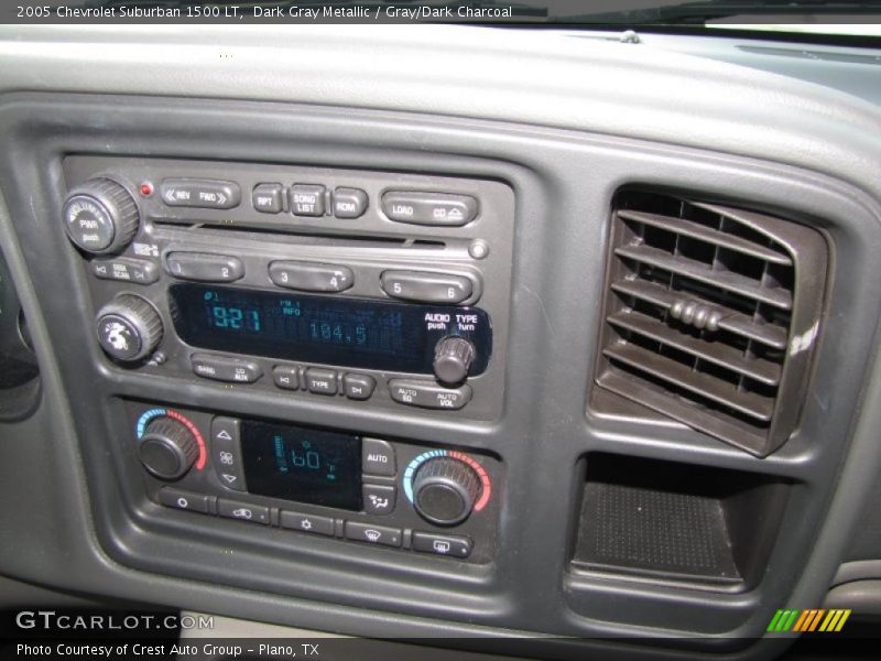 Dark Gray Metallic / Gray/Dark Charcoal 2005 Chevrolet Suburban 1500 LT