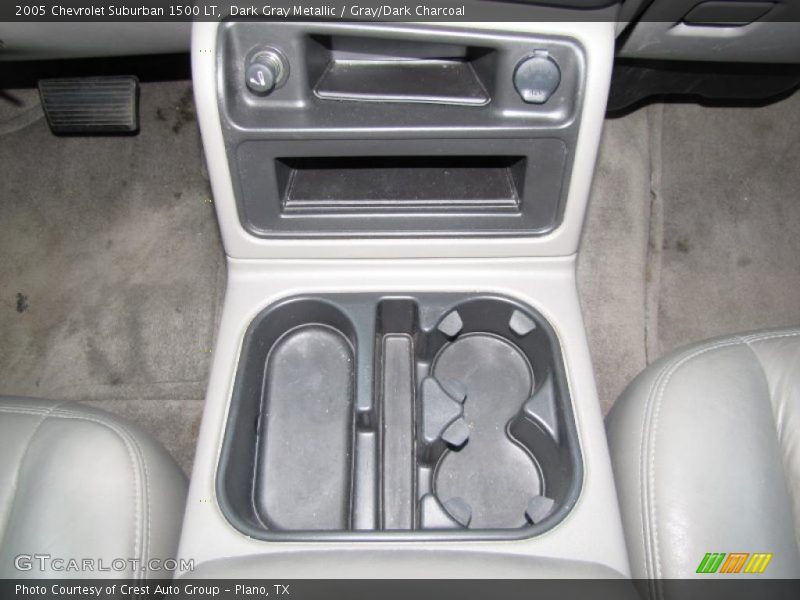 Dark Gray Metallic / Gray/Dark Charcoal 2005 Chevrolet Suburban 1500 LT