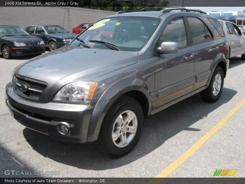 Alpine Gray / Gray 2006 Kia Sorento EX